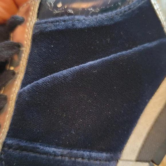 Michael Kors Allie Velvet Sneaker - Picture 7 of 9